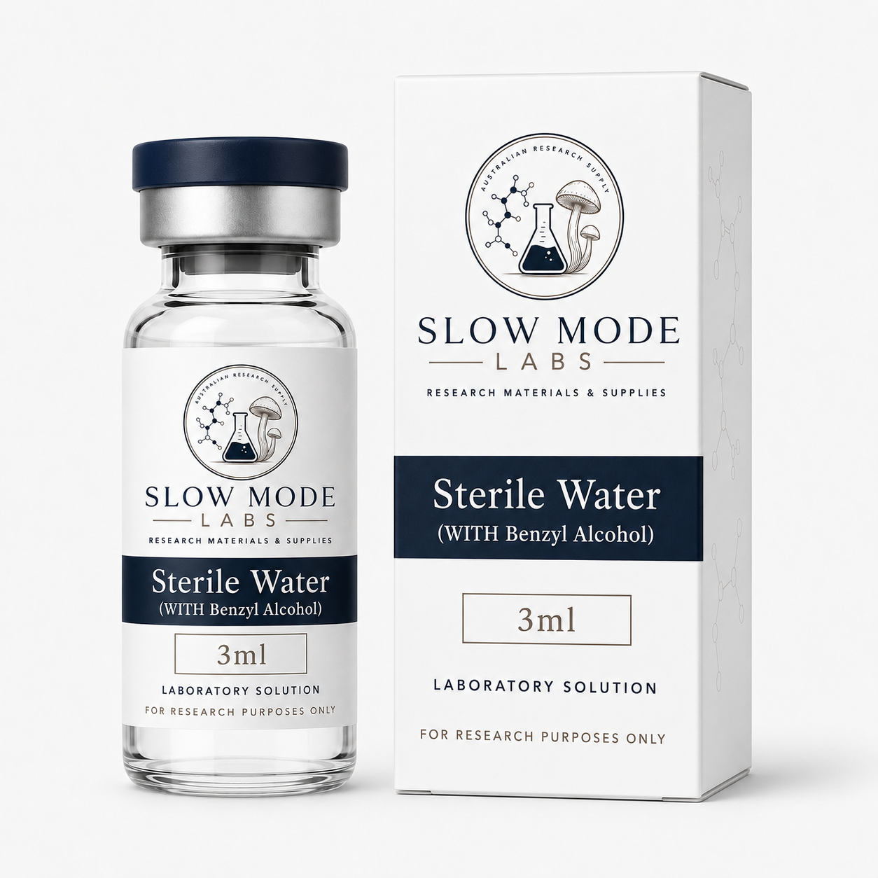 BAC Water (WITH Benzyl Alcohol) 3ml