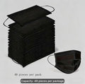 Face Mask (Black) 49pcs