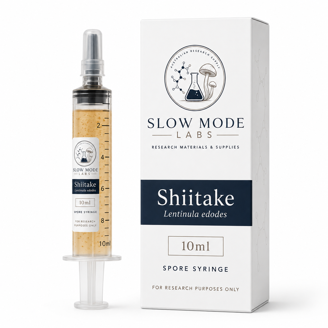 Lentinula edodes Shiitake Spore Syringe