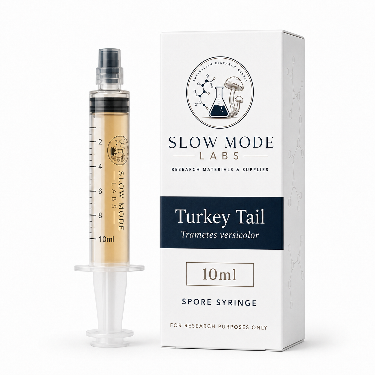 Trametes versicolor Turkey Tail Spore Syringe