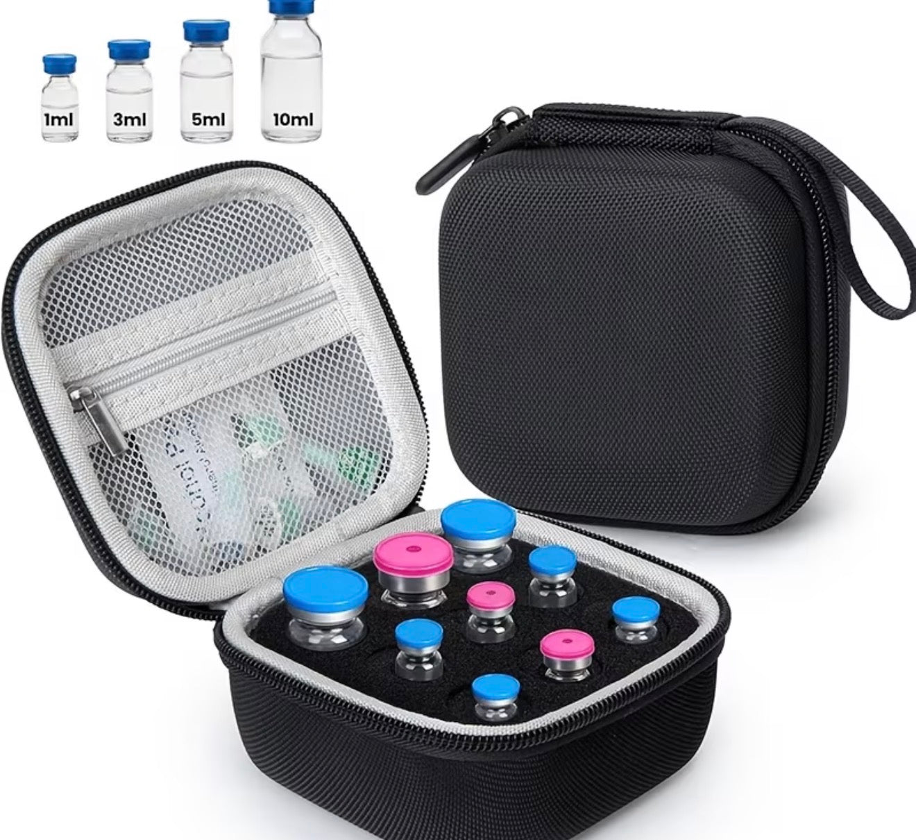 Vial Case (9 Slot) 1-10ml Vials
